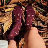 ALPINE GARDEN | KNEE-HIGH COMPRESSION SOCKS FOR WOMEN
