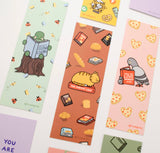 Love Yourself Pizza Book Log Bookmark, Pigeon, Pizza Rat NYC