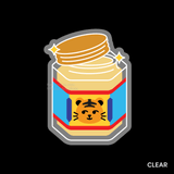 Tiger Balm Bottle Clear Sticker