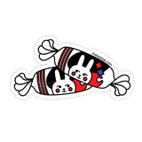 White Rabbit Sticker