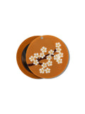 Hand-painted Sakura Blossom Compact Mirror