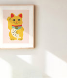 Lucky Cat Art Print