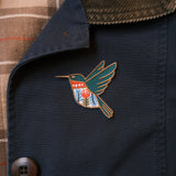 Hummingbird Iron-On Patch