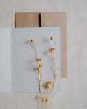 Jam-Filled Cookie w/ Tea Greeting Card ⚘ with eco clear bag