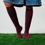 BASIC SOLID BAMBOO  | KNEE-HIGH COMPRESSION SOCKS FOR WOMEN