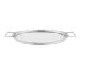 Stainless Steel and Glass Lid with Hanging Handle