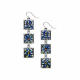 Tiffany Clematis Dangle Earrings, MADE in USA