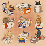 Bodega Cats Art Print