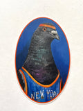 Knicks Pigeon Sticker