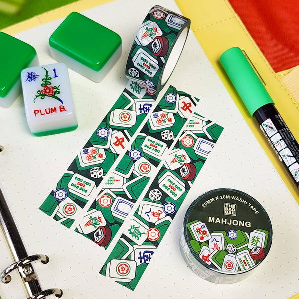 Mahjong Washi Tape
