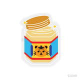 Tiger Balm Bottle Clear Sticker