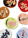 Hand-painted Sakura Blossom Compact Mirror