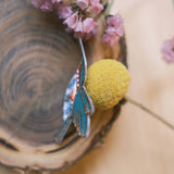 Hummingbird Iron-On Patch