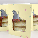 NYC Pigeon Birthday Card