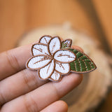 Sampaguita (Jasmine Flower) Iron-On Patch