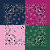 Bandanna Co Paisley Quad 22" X 22": Fall