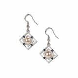 Ellis Island New York Wrought Iron Earrings, MADE in USA