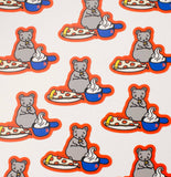 NY Mets Pizza Rat Sticker