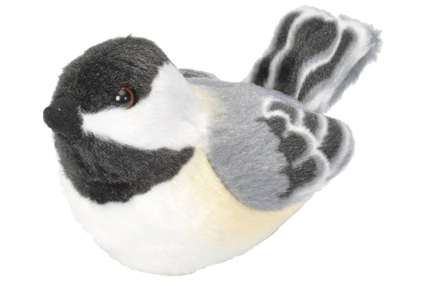 Audubon Ii Black-Capped Chickadee Stuffed Animal 5.5"