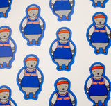 NY Knicks Pigeon Sticker