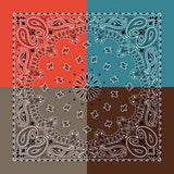 Bandanna Co Paisley Quad 22" X 22": Spring