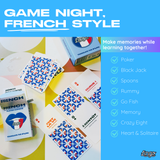 French Travel Playing Cards