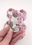 Spring Cat Magnet