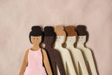 Felt Doll - Starter Girl in Caramel