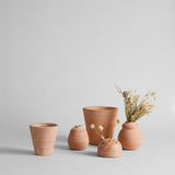 Terra Cotta Frog Vases
