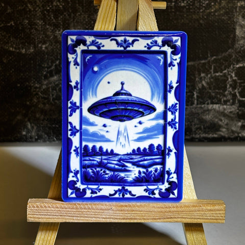 Fridge Magnet UFO 1