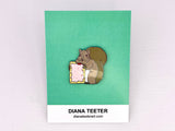 Pop Tart Squirrel Enamel Pin