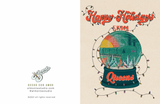 Queens Globe Greeting Card