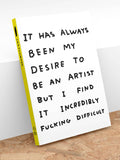 Shrigley Art Sketchbook - Funny Gift - Be An Artist