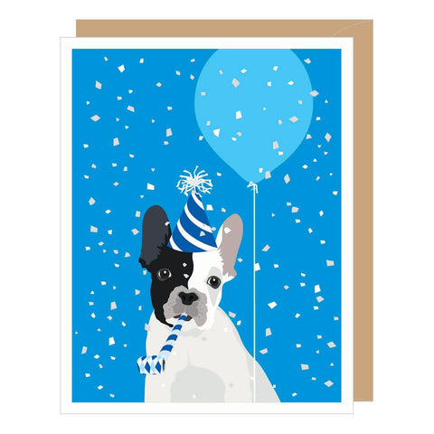 Frenchie Birthday Card