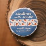 Sardines with Tomato Washi Tape
