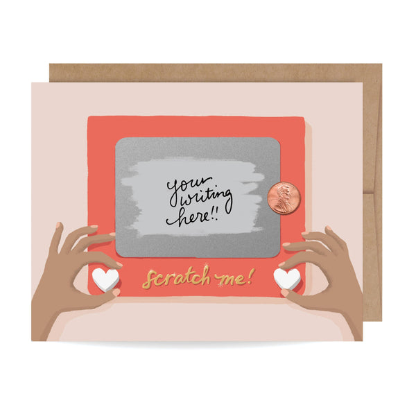 Scratch-off Card - Scratch-A-Sketch - Birthday/Everyday