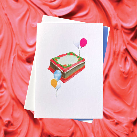 Celebration Cake Greeting Card