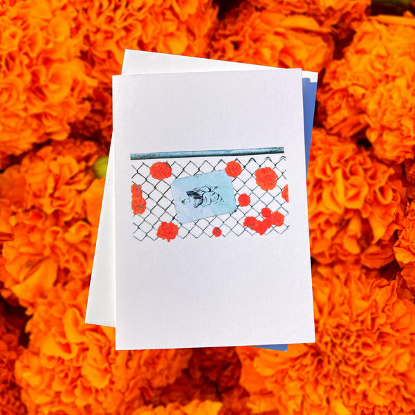 Fiercely Floral Greeting Card