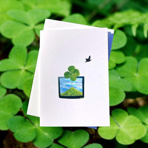 Vision of Luck Greeting Card