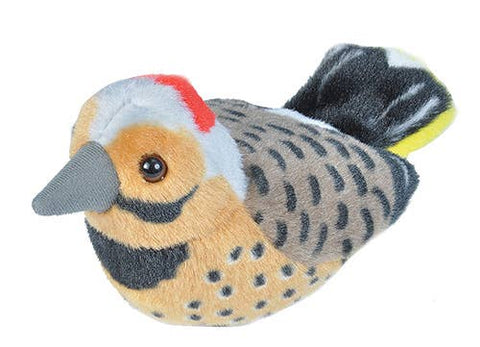 Audubon II Northern Flicker Stuffed Animal with Sound
