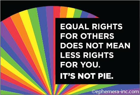 MAGNET: Equal rights for others, does not mean...