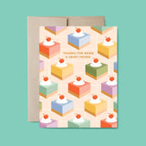 Retro Sweet Friend Friendship Card