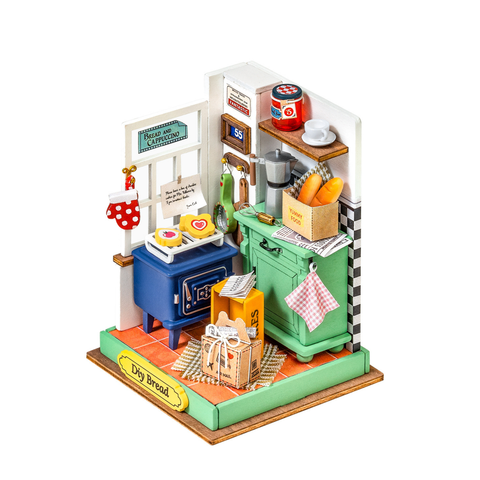 DS029, DIY Miniature House Kit: Afternoon Baking Time