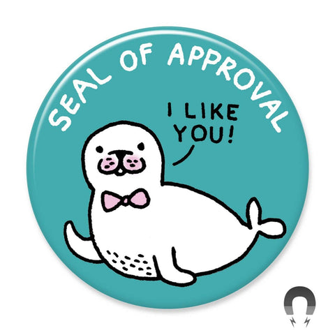 Seal of Approval Big Magnet