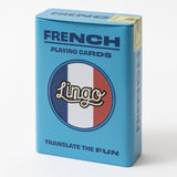 French Travel Playing Cards in Tin Travel Case