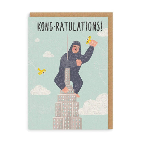 Konggratulations Greeting Card