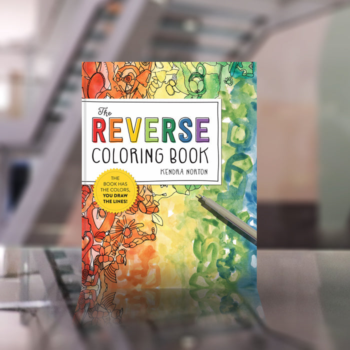 Reverse Coloring Book For Adults: A Mindful Journey in Watercolor Flowers (Reverse  Coloring Books for Adults)