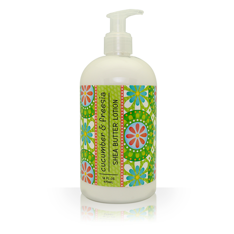 Garden Scents Lotion in Cucumber and Freesia