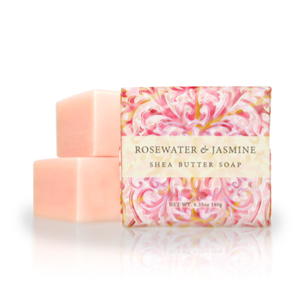 Botanical Scents Soap in Rosewater Jasmine