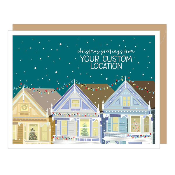 Holiday Queens Homes Card